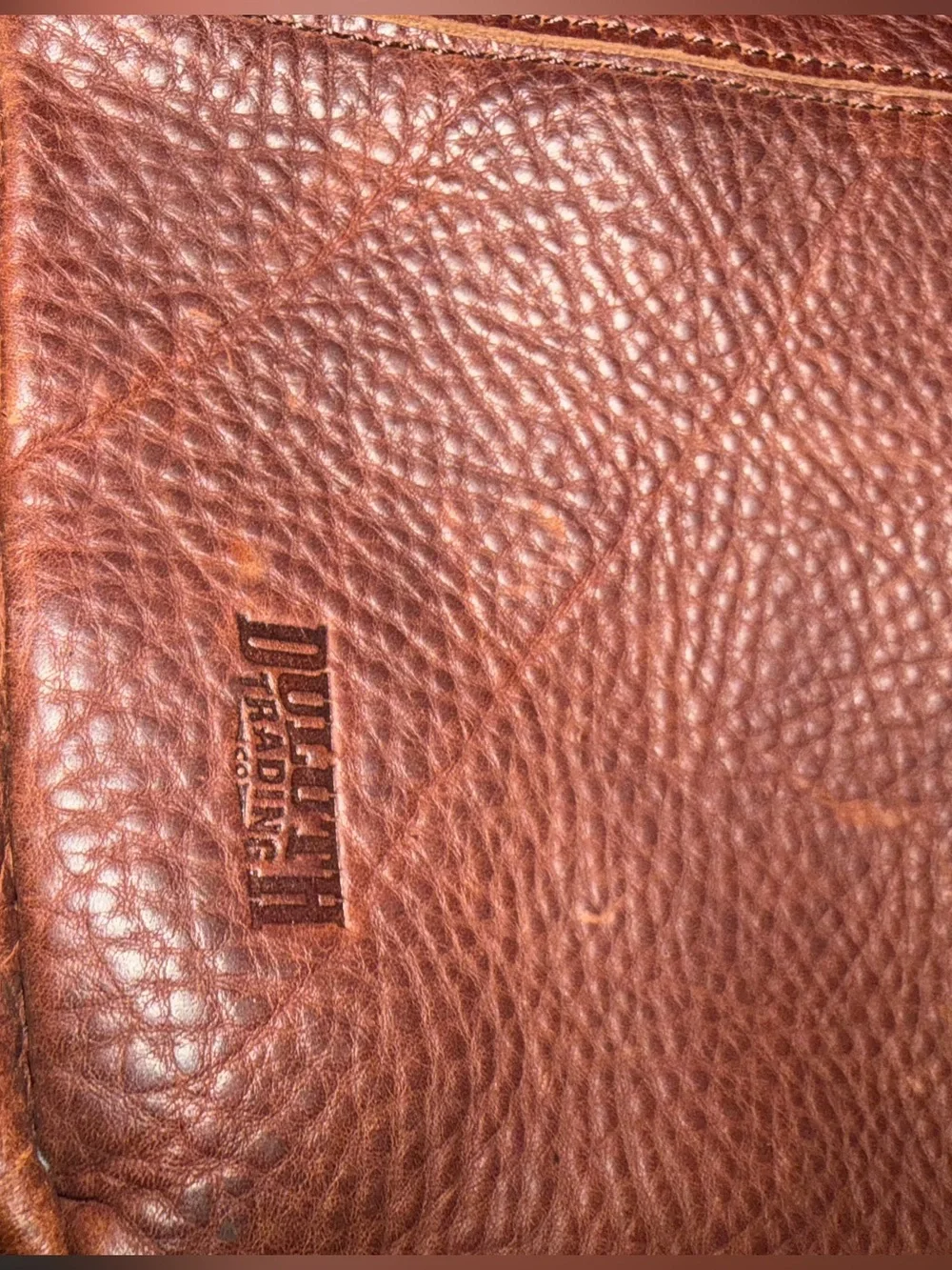 Duluth Trading Co. Women’s Lifetime Leather Crossbody Bag #48703 — discontinued